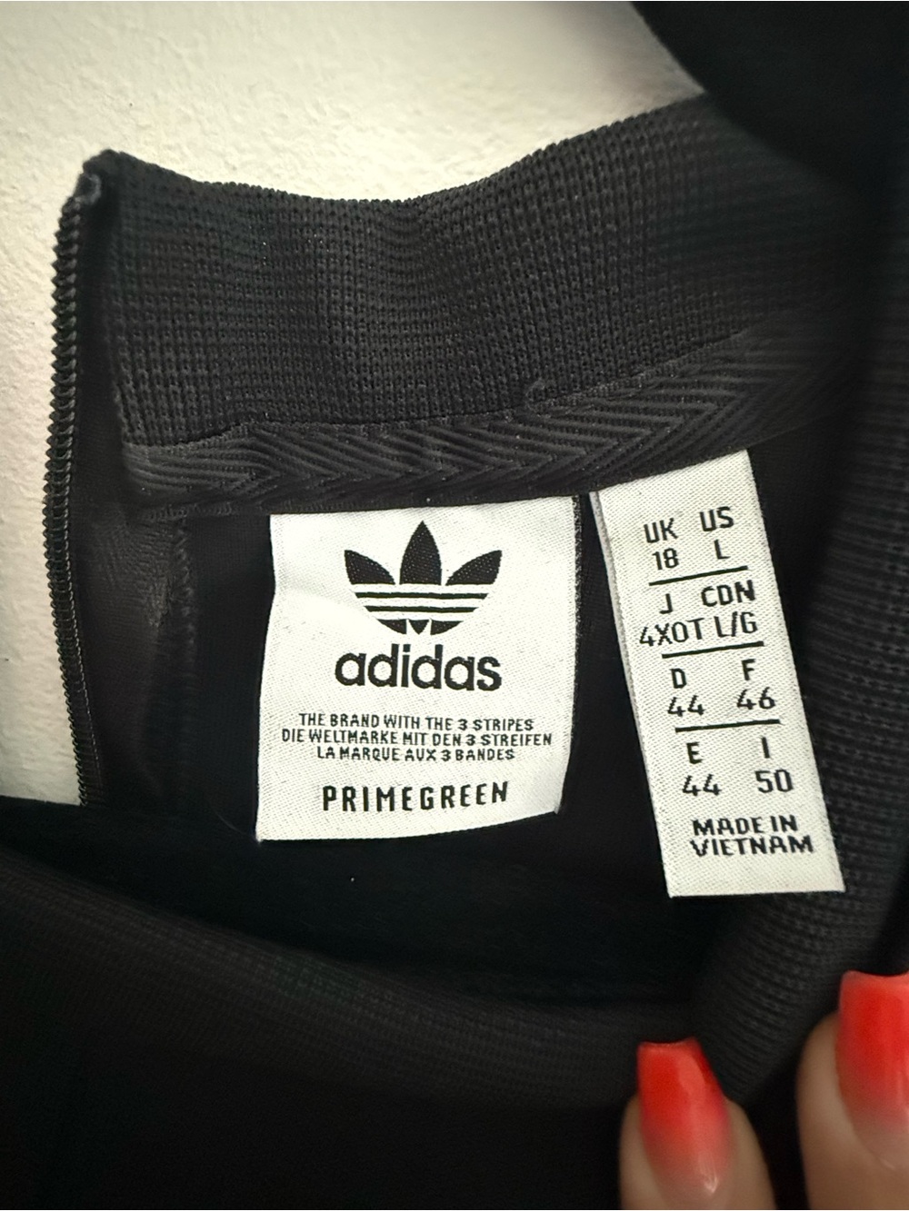adidas Black Short-Sleeve Romper with White Three-Stripe Accents - Picture 8 of 8